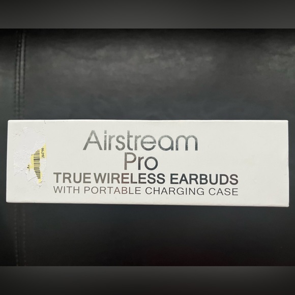 Lifestyle Advanced Airstream Pro True Wireless Earbuds white Bluetooth NEW - Picture 5 of 5